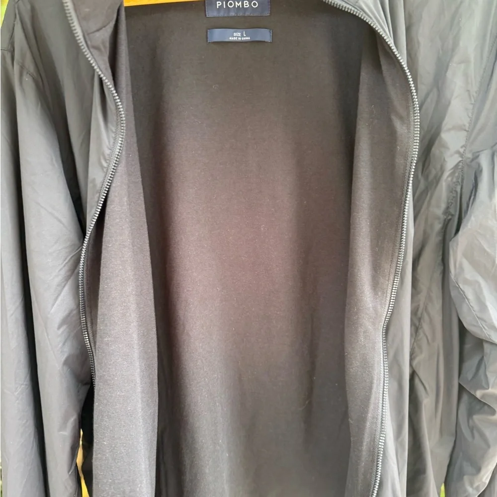 Piombo Men's Lightweight Windbreaker Jacket SZ. Large NWT